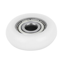 10 Stück Nylon Flachriemenrollen 5x23x7mm Kunststofflager für DIY & Industrianwendungen