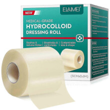 (1PC) Waterproof Hydrocolloid Roll for Wound Care, Cut-to-Size Tape, Self-Adhesive Bandages