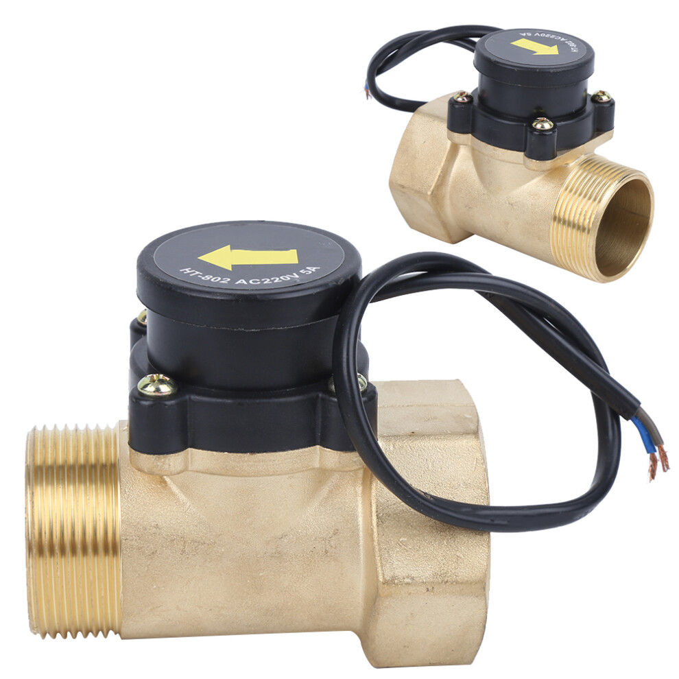 Electronic Pressure Switch Brass Flow Sensor 1.5In For Water Pump Htâ802 220V 4631361402323