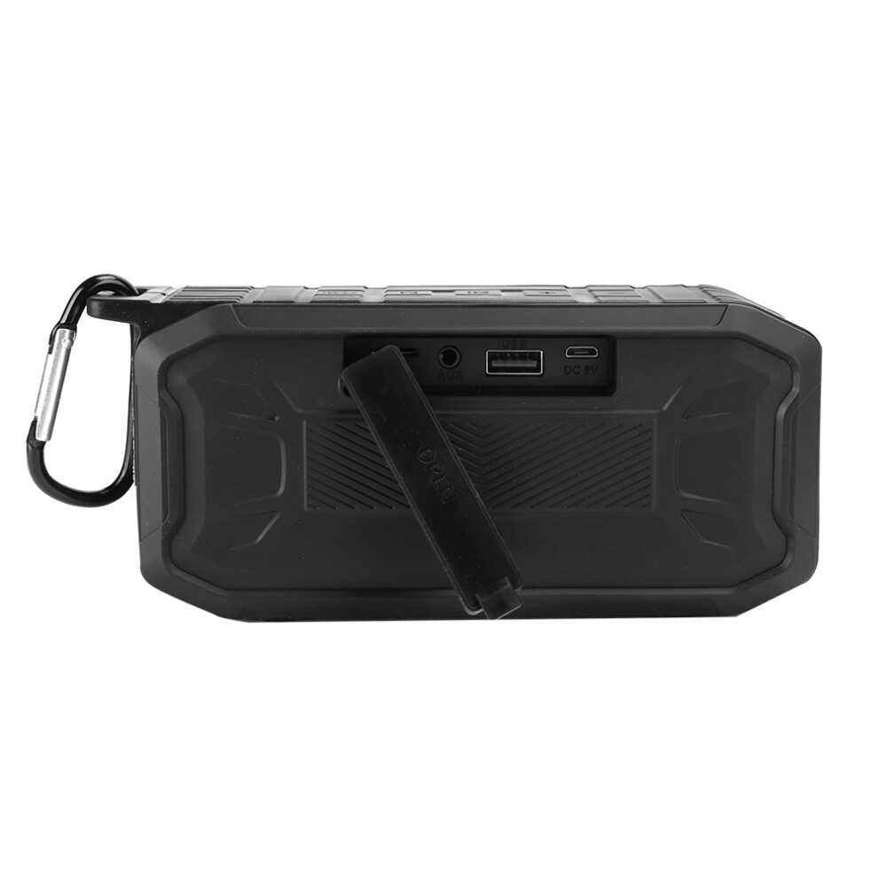 Wireless X2 Speaker With Subwoofer Bluetooth 5.0 Outdoor Waterproof Black 5091361404090