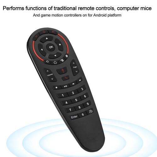 G30 33-Key Voice Remote for Android TV Box, Bluetooth, Wireless, 10M 2