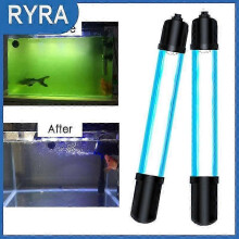(9W EU Plug) Pond UV Sterilizer & Aquarium Light, Fish Tank Lamp for Algae Removal & Disinfection