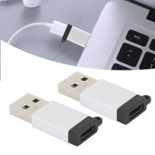 USB 3.0 auf Type-C Adapter, Datentransfer, OTG, Aluminiumlegierung, Silber