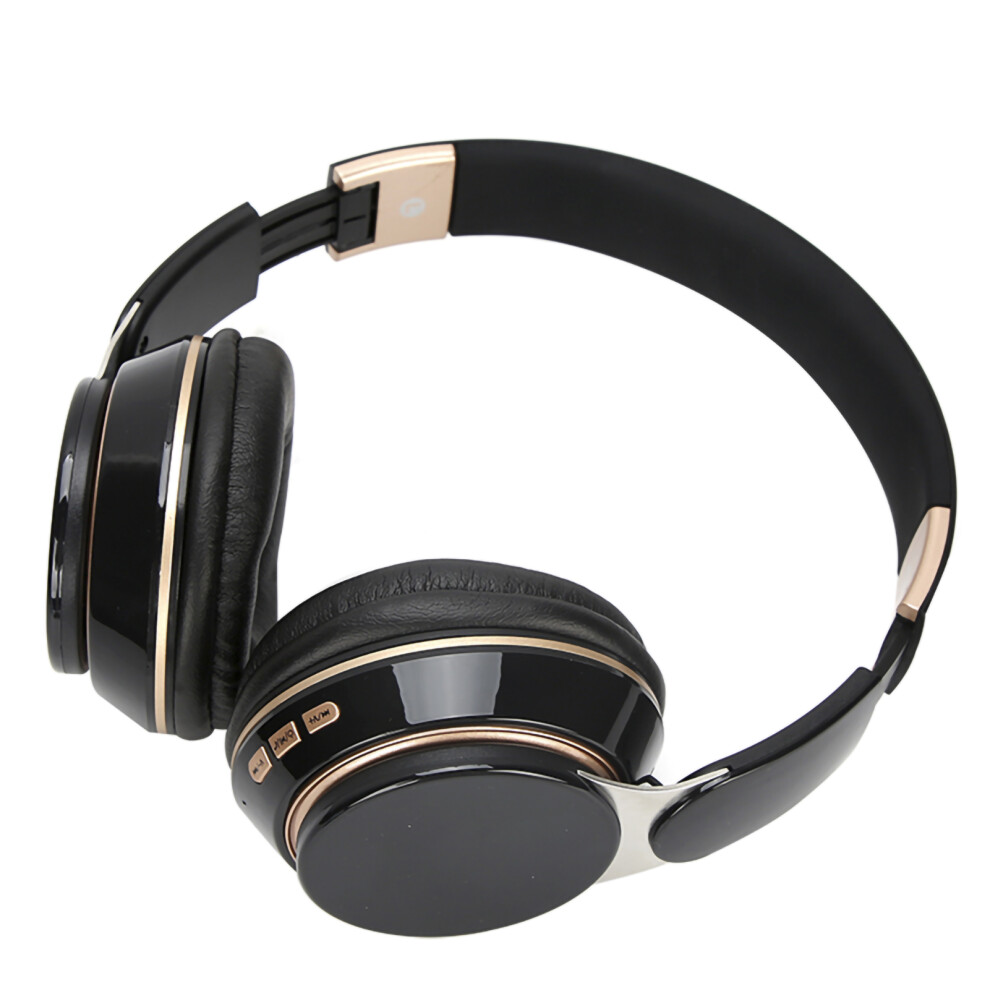 Bluetooth 5.0 Over Ear Headset With 400Mah Battery & Mic - Black 4211361406530