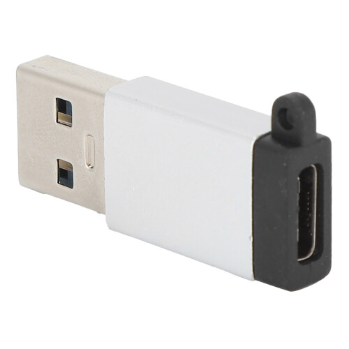 USB 3.0 auf Type-C Adapter, Datentransfer, OTG, Aluminiumlegierung, Silber 2