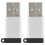 USB 3.0 auf Type-C Adapter, Datentransfer, OTG, Aluminiumlegierung, Silber 2