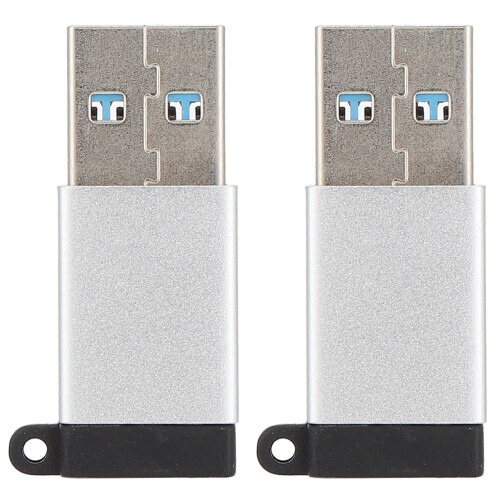USB 3.0 auf Type-C Adapter, Datentransfer, OTG, Aluminiumlegierung, Silber 1