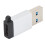 USB 3.0 auf Type-C Adapter, Datentransfer, OTG, Aluminiumlegierung, Silber 10