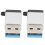 USB 3.0 auf Type-C Adapter, Datentransfer, OTG, Aluminiumlegierung, Silber 15