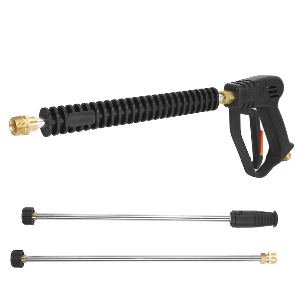 High Pressure Car Washer Water Spray Gun 3000Psi With 2 Extensions 6951361409251
