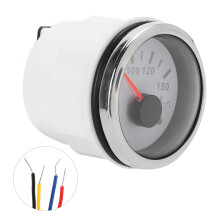 52mm Oil Temperature Gauge 316 Stainless Steel with Alarm for Car & Boat