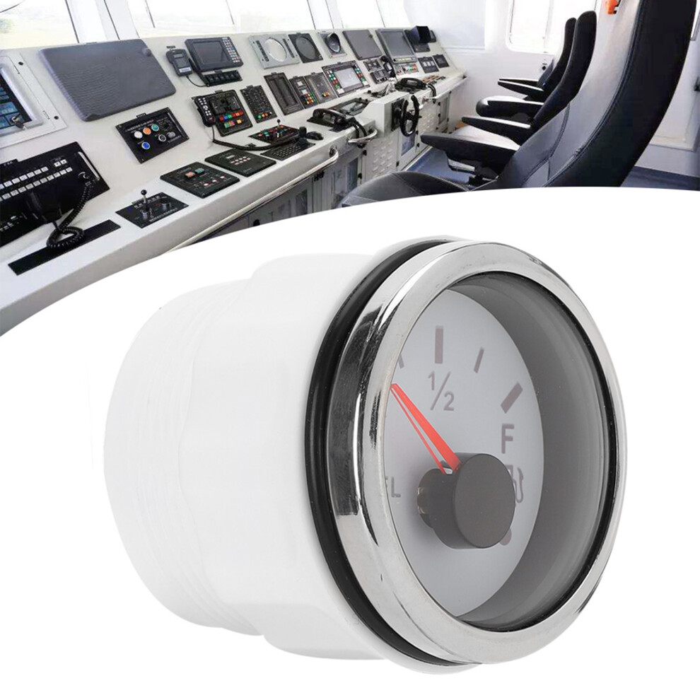 2In Marine Fuel Level Gauge Ip67 Waterproof 0Â190Î© White 8491361410676