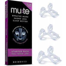 Mute Snore Stopper Nasal Dilator to Reduce Snoring, Increases Airflow During Sleep