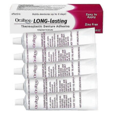 (5pcs) Cushion Grip Thermoplastic Denture Adhesive, Refits and Tightens Loose Dentures & Partials