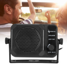 Mini-Außenlautsprecher NSP-150V 3W Autoradiospeaker, Schwarz, 4 m