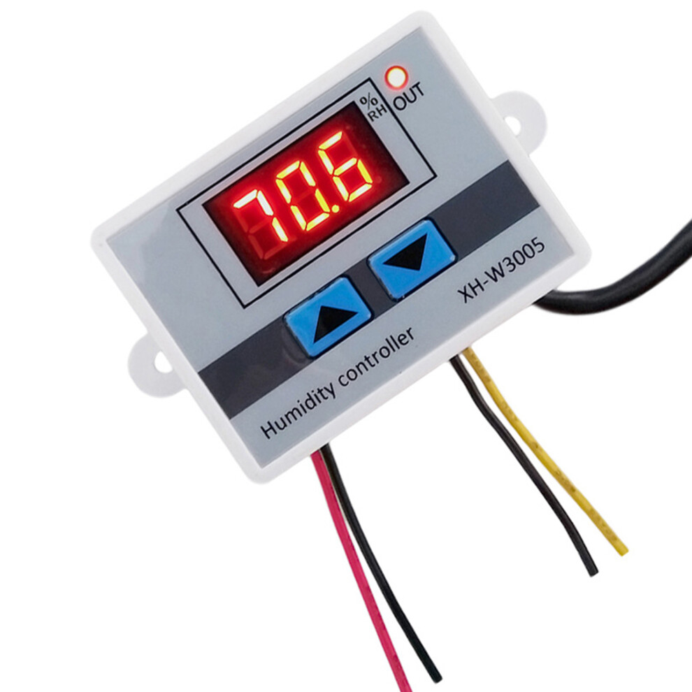 Xh-W3005 Digital Humidistat Humidity Controller 0-99%Rh With Sensor 8251361416685
