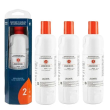 3-Pack EDR2RXD1 Refrigerator Water Filters, Compatible with Whirlpool Filter 2 W10413645A