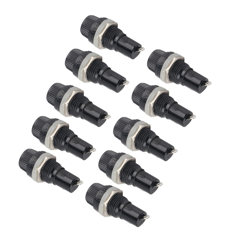 Versatile 10 Pack Panel Mount Fuse Holders For 5X20mm Fuses 8421361417771