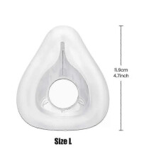 (L size) 1-Pack CPAP Mask AirFit F20 Full Face Replacement Cushion with Softer Fit & Reliable Seal