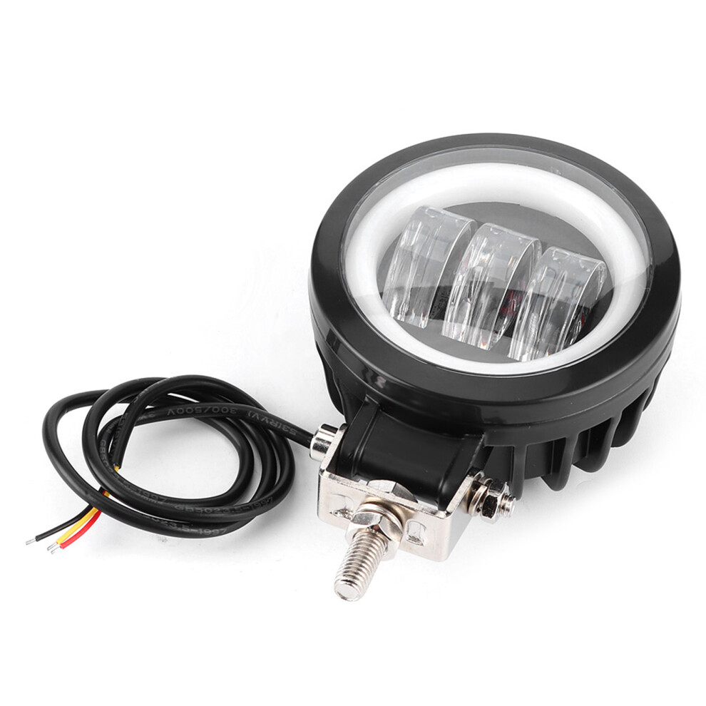 6000K 30W Waterproof Led Work Round 3.5In, Cool Light/White 9481361419464