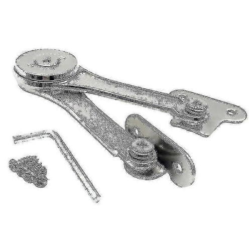 2pcs Heavy Duty Lid Support Hinges Soft Close Folding Lid Stay Hinge Keep Lid Hinge Open For-- -t 1
