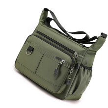 Men's Oxfords Toted Purses Casual Multi-pocket-Army Green