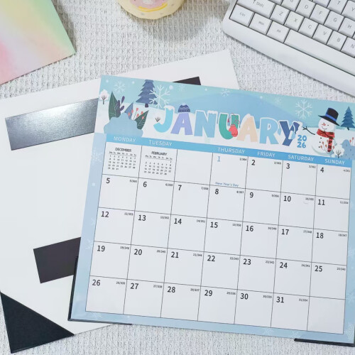 2026 Yearly Wall Planner For English Reading Improvement-1 1