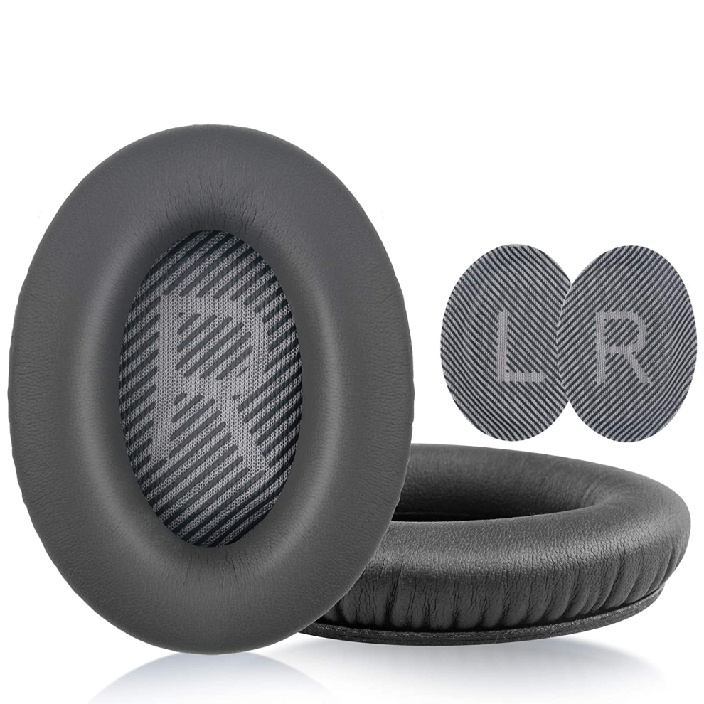 Ear Pads For Bose Qc35 I/Ii, Qc25, Qc15, Qc 2 Ae 2, Ae 2I, Ae 2W, Soundtrue, Soundlink Darkgrey 7314280162437