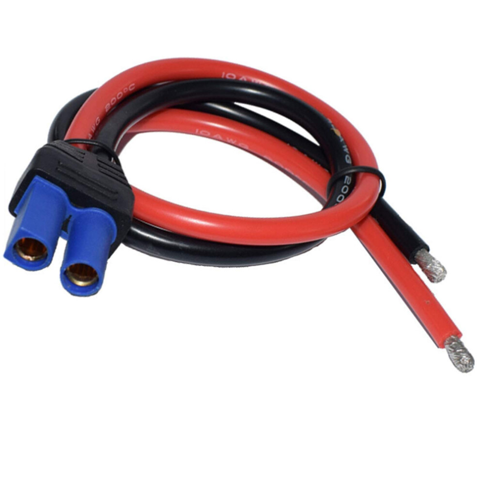 Ec5 Female Connector, 10Awg Battery Charge Lead Adapter Cable 38 Cm / 1.2 Ft 9105992092048