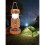 (Gold)Solar Power Rechargeable With Fan Led Tent Lamp Flashlight Camping Lantern Light Ft 4