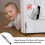 Pack of 2 Hands Easy Door Holders Spring Loading Mechanism Zinc 2