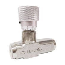 Einwege-Drosselrückschlagventil-Armaturen mit-3/8''