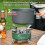 Portable folding camping stove windproof, 11800W po WMR 5