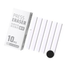 Clicks To Use Eraser Pen with Plastic-rubber refill square head