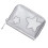 Practical PU Leather Wallet Star Decor Slim Profile Fits-Silver 1