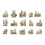 Townscape Scenery Sticker Miniature Scene PET Sticker For-4 1