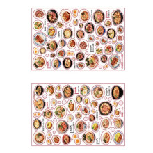 Retro Aesthetic Sticker Adhesive Paper Sticker For Kid Art-1