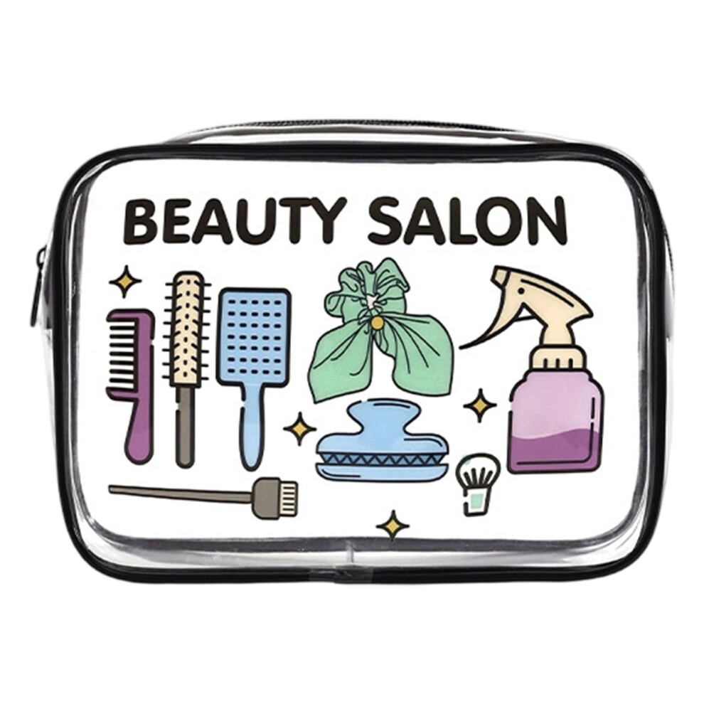 Zipper Transparent Makeup Bag Waterproof PVC Travel-03