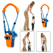 High Elasticity Adjustable Infant Walking Belt, Blue & Orange