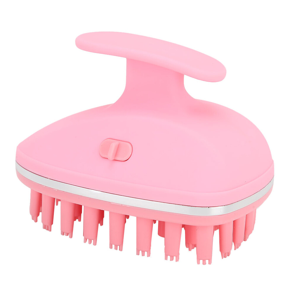 Electric Silicone Scalp Brush Massager, IPX7 Waterproof, 36-Day Use