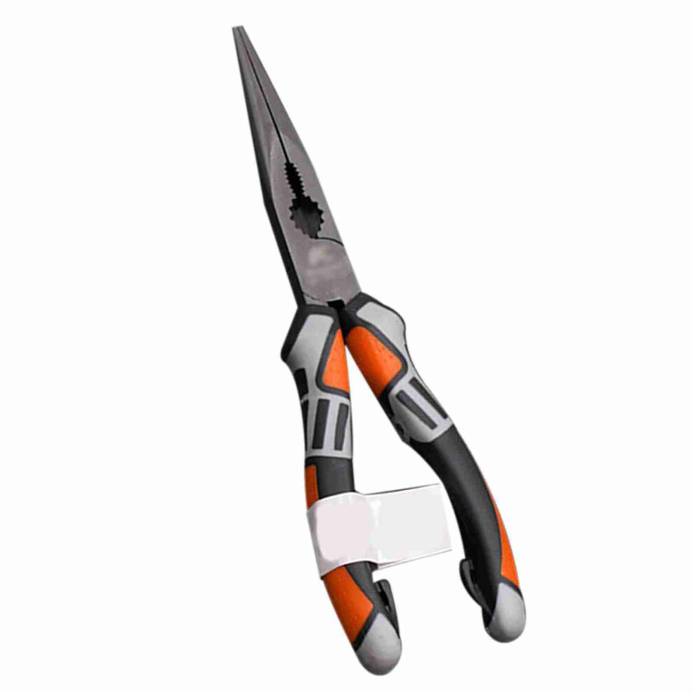 8" Professional Chrome-Vanadium Steel Long-Nose, Diagonal Pliers 8791361431238