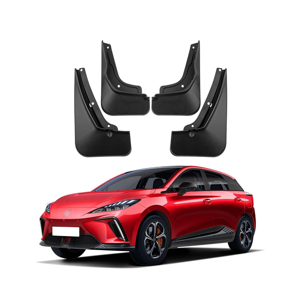 Rubber Mud Flaps For Mg For Mg4 Ev 2022-2023 Car Tire Mudguards Front Rear 4Pcs Mudguards Mudflaps Splash Guards 9067246730628