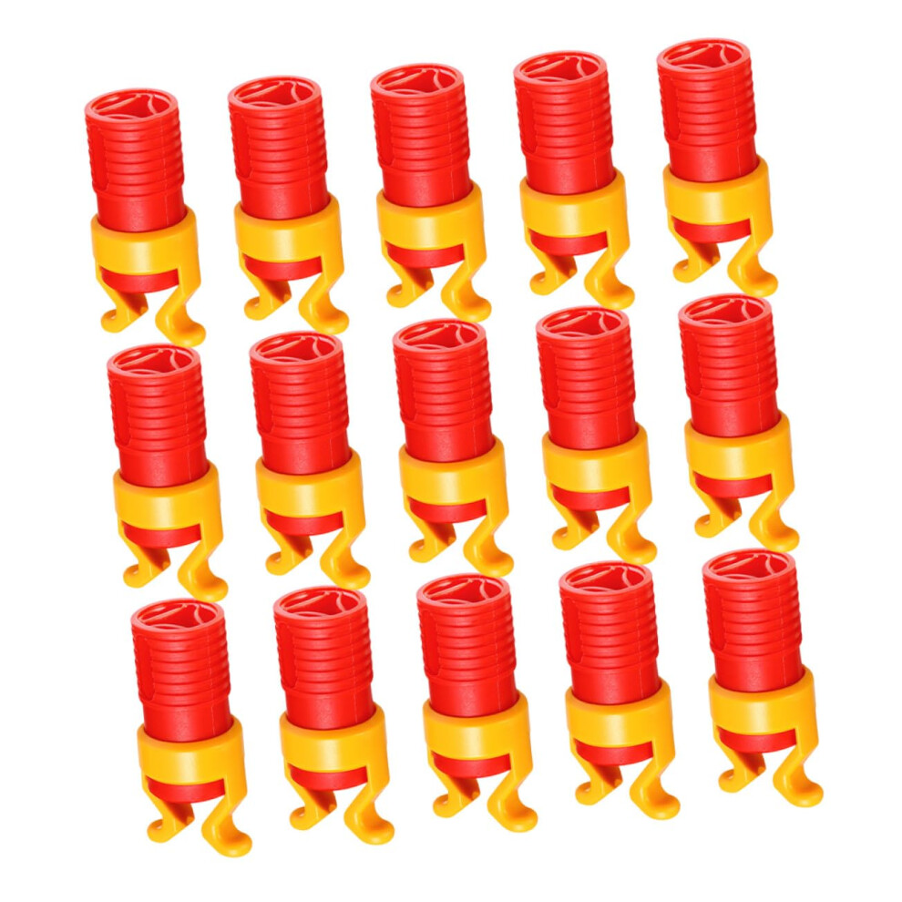 15Pcs Plastic Screw Gripper Clamps Woodworking Fixing Tool Sleeve Holder For Repairs Model Making And Heavy Duty Screw Applications 9105992092208