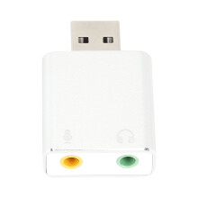 Notebook USB Soundkarte 7.1 Kanal, treiberfreier Audioadapter, einfacher Aufbau, hochwertige Klangqualität