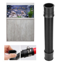 Wasserfallrohr 32 mm Aquarium Wellenschlägenschlauch Bellumpumpe 0,3 Meter