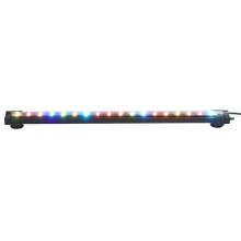 (45X5X5cm)Aquarium Color Changing Bubble Lamp Led Diving Lamp Fish Tank Lamp Db-60 With Us Plug Black