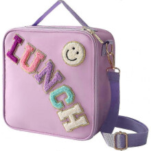 (purple) Insulated Lunch Bag with an Adjustable Shoulder Strap, 2025 Model