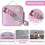 (purple) Insulated Lunch Bag with an Adjustable Shoulder Strap, 2025 Model 4