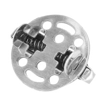 Edelstahl verstellbarer Federrohr-Windschutzhaube Windschutzabdeckung Silber