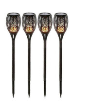 Led Solar Flame Lawn Waterproof Lamp for Garden And Landscape